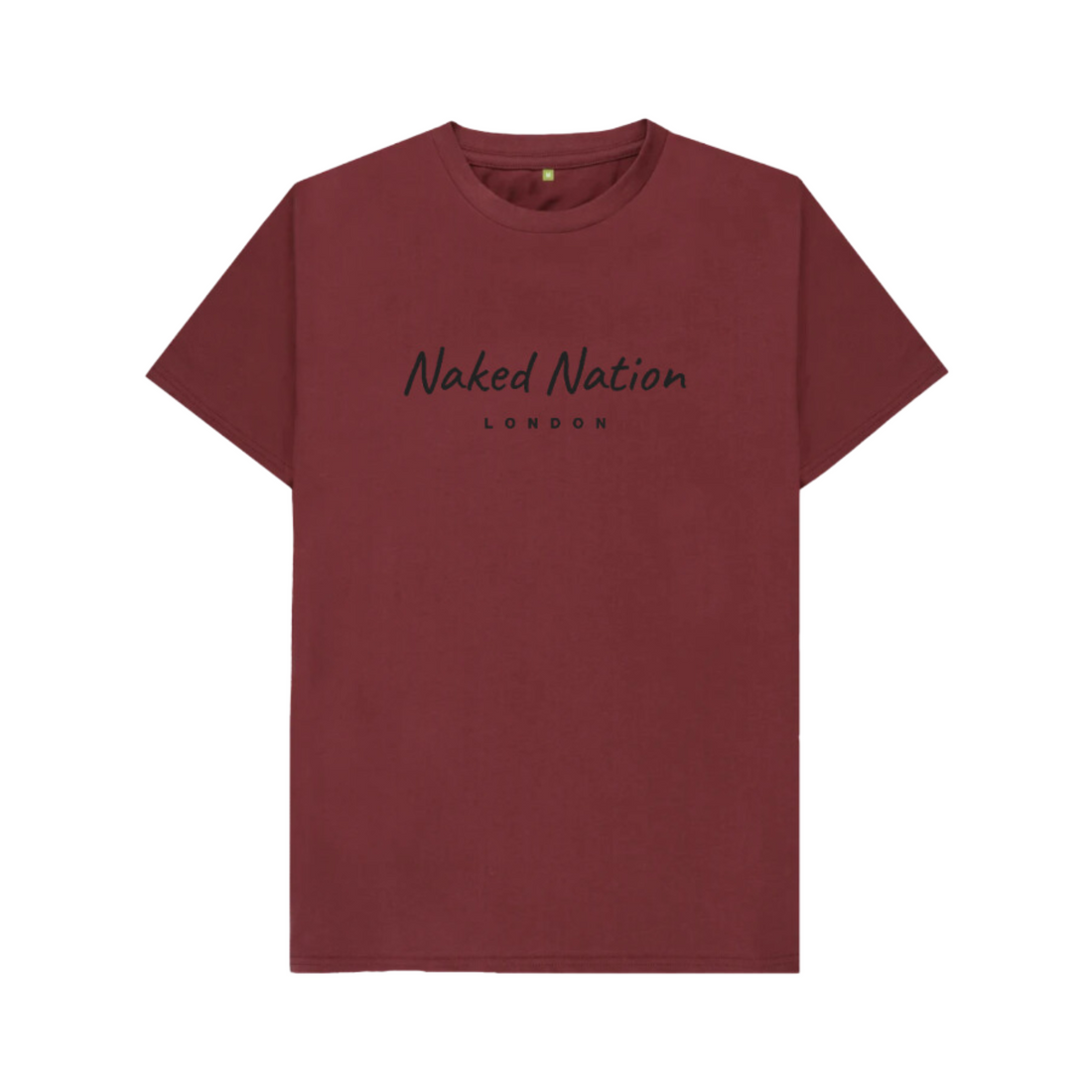 Certified Organic Cotton Men's Naked Nation T-shirt