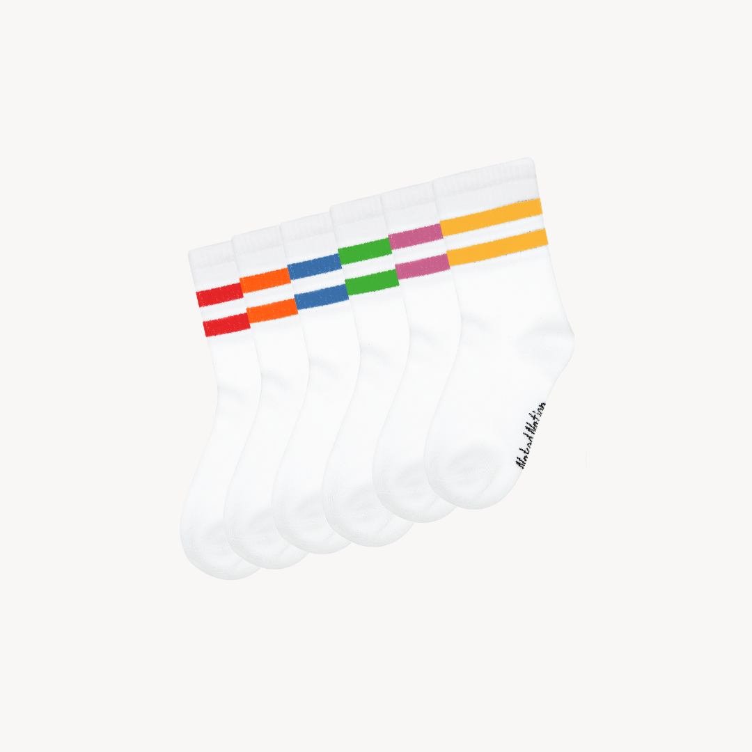 Super Soft Bamboo Tennis Socks, 1 Pair, Unisex