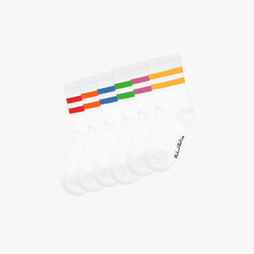 Super soft unisex bamboo sport tennis socks – breathable and moisture-wicking (1 pair)