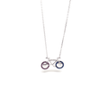 Bicycle rider Necklace gifts, bicycle lover necklace, bicycle pendant, bicycle necklace women, Bike rider gifts, jewellery gifts for women - Naked Nation UK