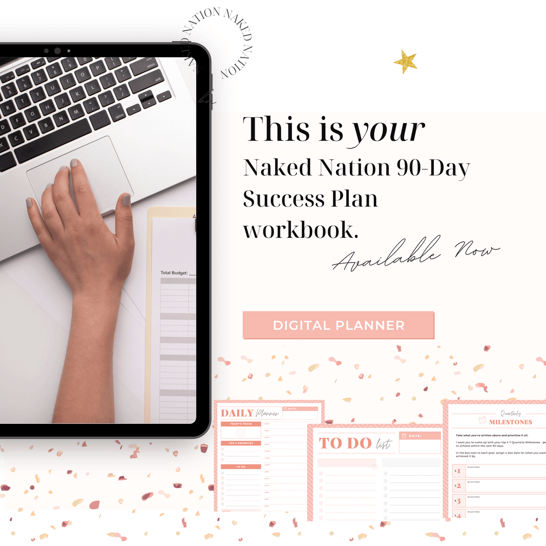 Business Planner PDF, Daily Planner Printable, Daily To Do List Work, Personal Life, Productivity Planner, Everyday Planner, Daily Schedule - Naked Nation UK