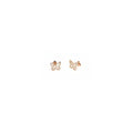Butterfly Stud Earrings, dainty Sterling Silver Butterfly earrings - Naked Nation UK