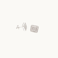 Clear Cubic Zirconia Stud Earrings - Naked Nation UK