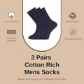 Comfortable Calf Cotton Socks - Naked Nation UK