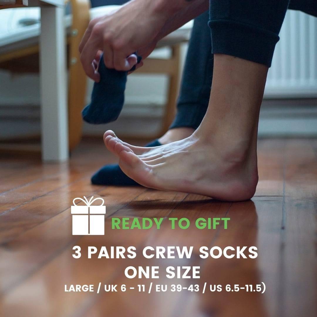 Core Compression Micro Modal Socks, 3x Pairs - Naked Nation UK