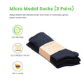 Core Compression Micro Modal Socks, 3x Pairs - Naked Nation UK