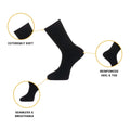 Core Compression Micro Modal Socks, 3x Pairs - Naked Nation UK