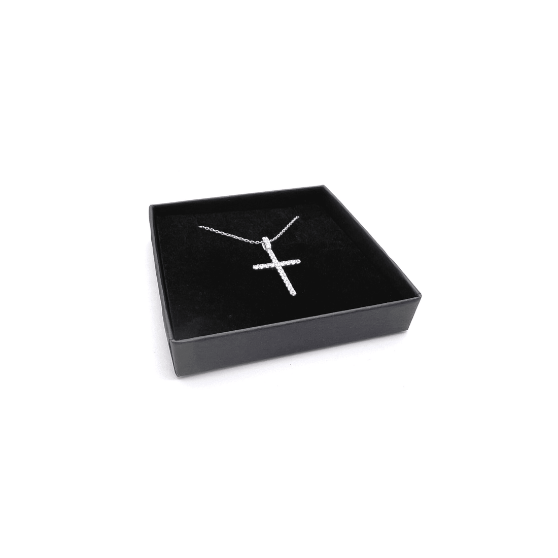 Cross Pendant Necklace, Naked Nation Sterling Silver Necklace - Naked Nation UK