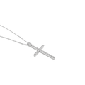 Cross Pendant Necklace, Naked Nation Sterling Silver Necklace - Naked Nation UK