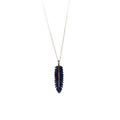 Cubic Zirconia Leaf, 925 Sterling Silver Necklace. Leaf as a Symbol of Fertility and Growth - Naked Nation UK