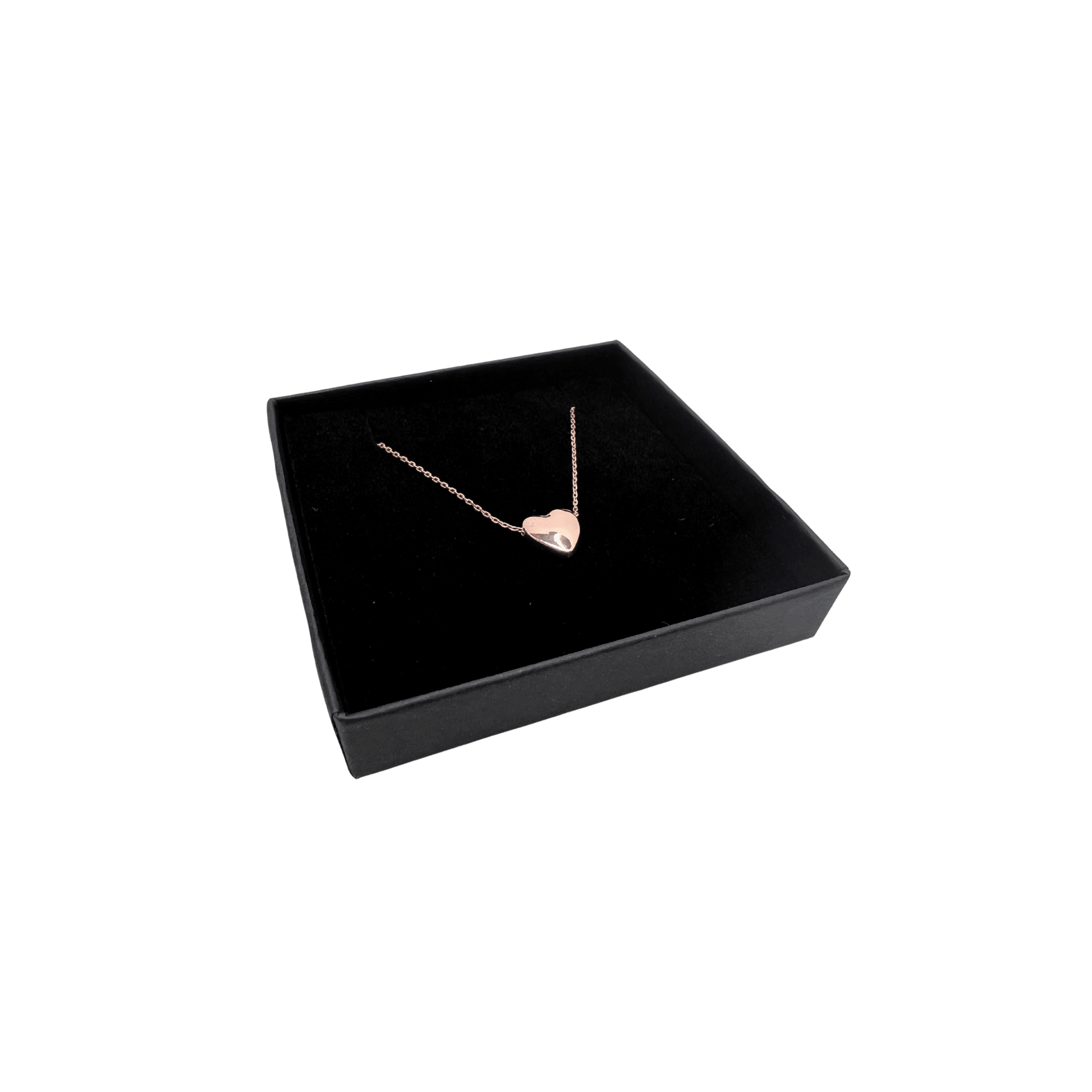 Dainty Naked Nation sterling silver Heart Pendant necklace - Naked Nation UK