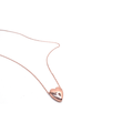 Dainty Naked Nation sterling silver Heart Pendant necklace - Naked Nation UK