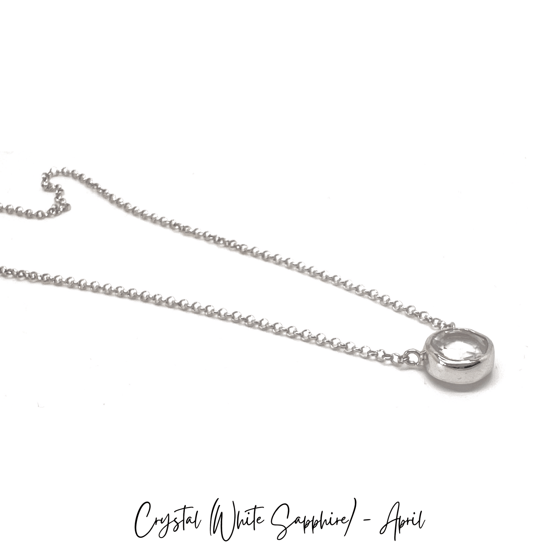 Genuine Gemstone Necklace, Birthstones Necklaces - Naked Nation UK