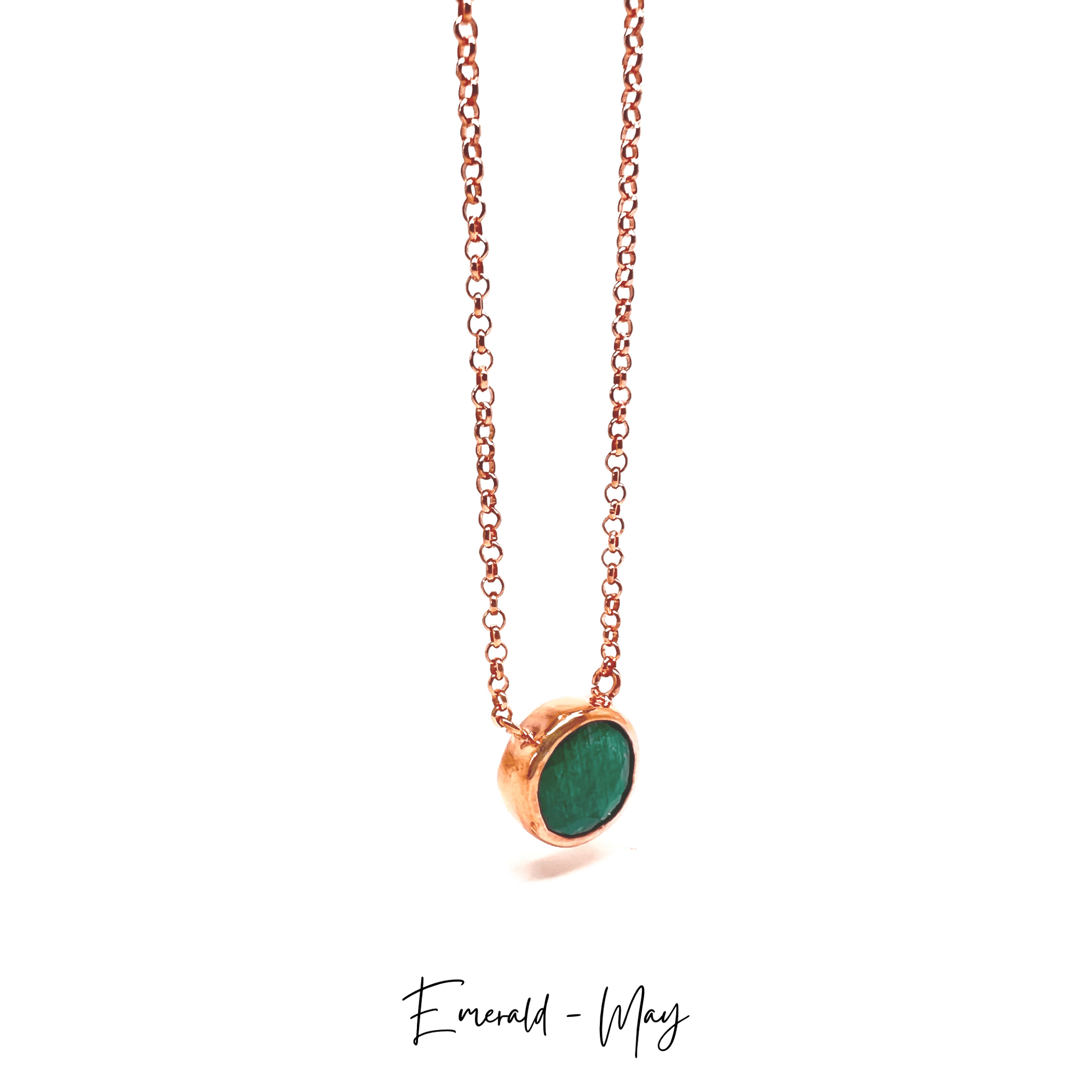 Genuine Gemstone Necklace, Birthstones Necklaces - Naked Nation UK