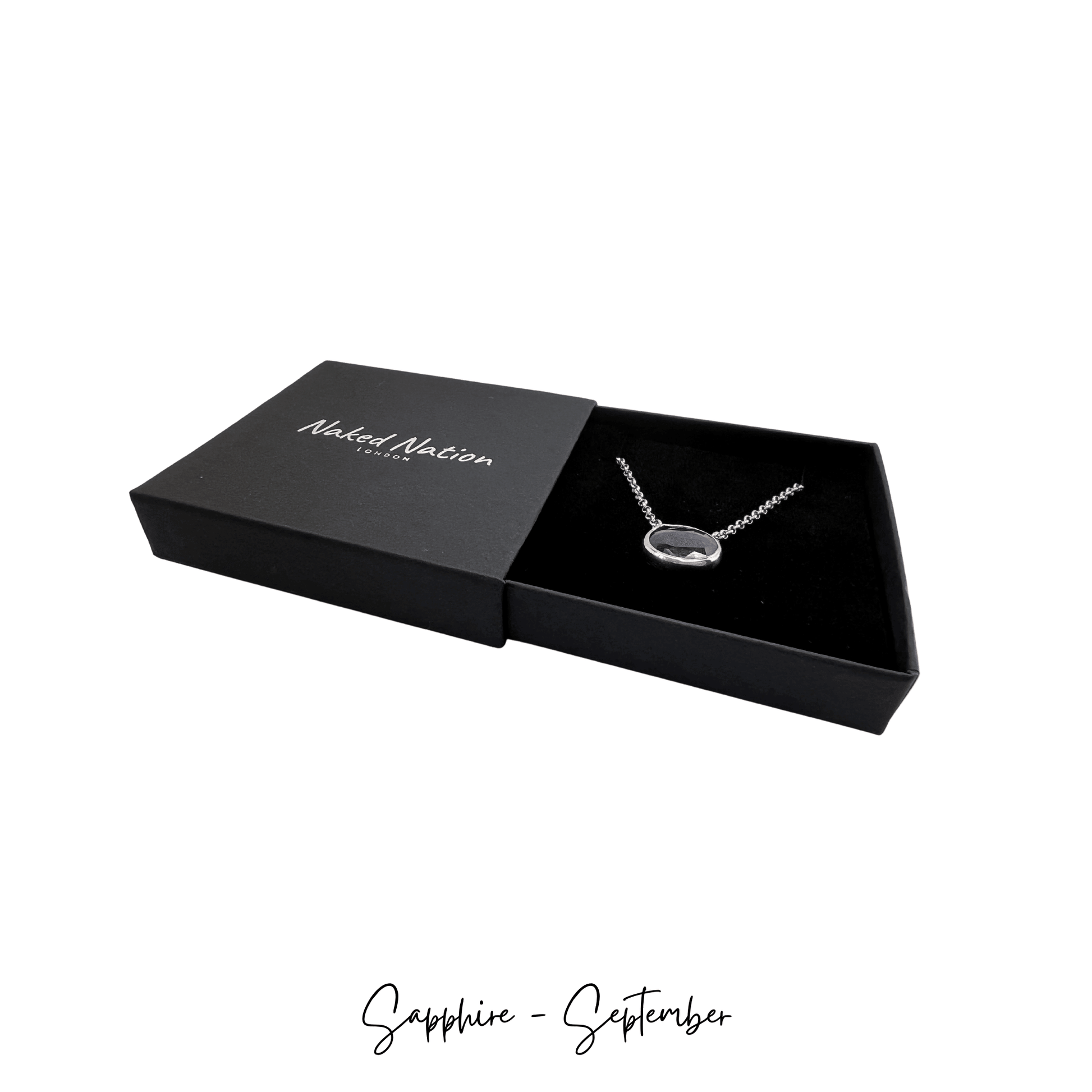 Genuine Gemstone Necklace, Birthstones Necklaces - Naked Nation UK