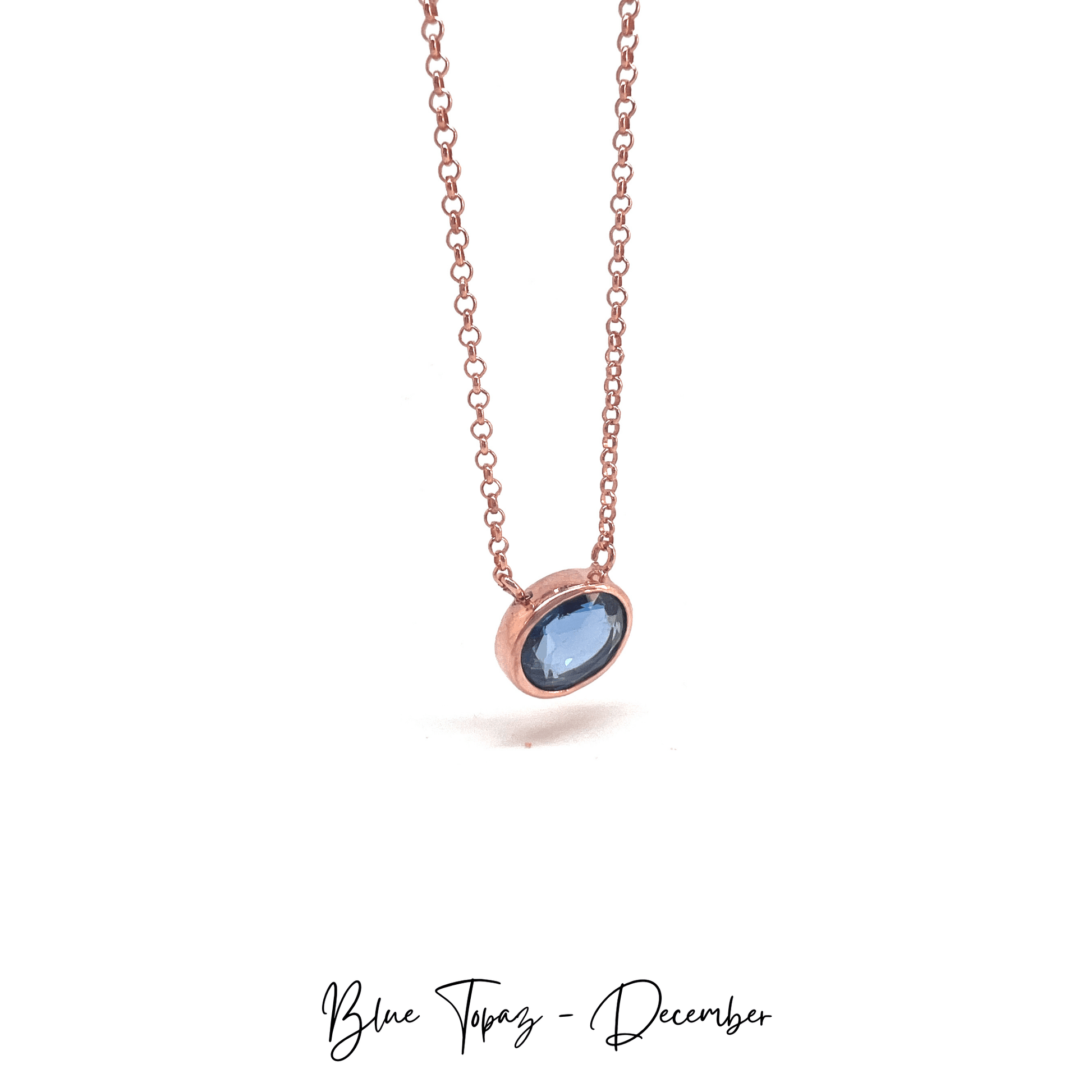 Genuine Gemstone Necklace, Birthstones Necklaces - Naked Nation UK