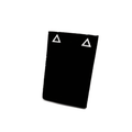 Italian Sterling Silver Triangle Stud Earrings - Naked Nation UK