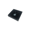 Mediterranean Style Sterling Silver Cubic Zirconia Round Pendant Necklace - Naked Nation UK