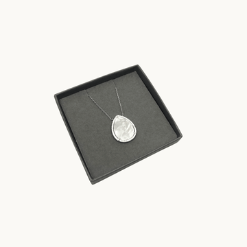 Pearl Drop with Crystals Pendant Necklace - Naked Nation UK