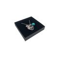 Positive Jewellery, 925 Sterling Silver, Celebrate life message Pendant Necklace - Naked Nation UK