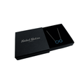 Sterling Silver Blue infinity figure Necklace (Rose Gold & Silver) - Naked Nation UK
