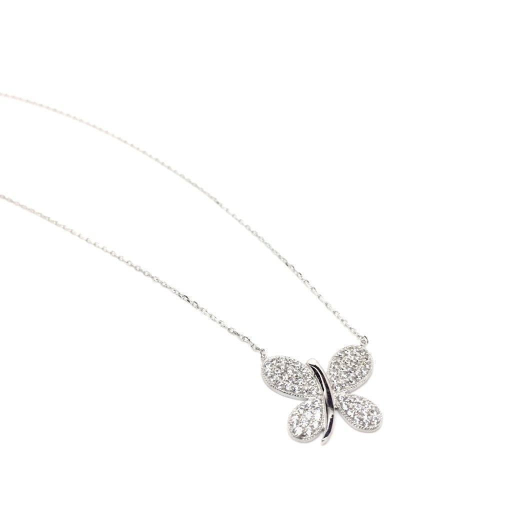 Sterling Silver Dragonfly Necklace by Naked Nation - Naked Nation UK