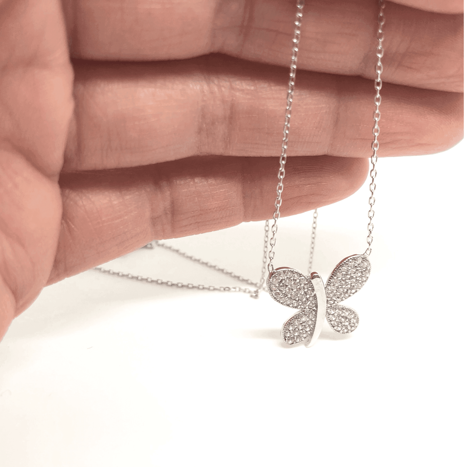 Sterling Silver Dragonfly Necklace by Naked Nation - Naked Nation UK