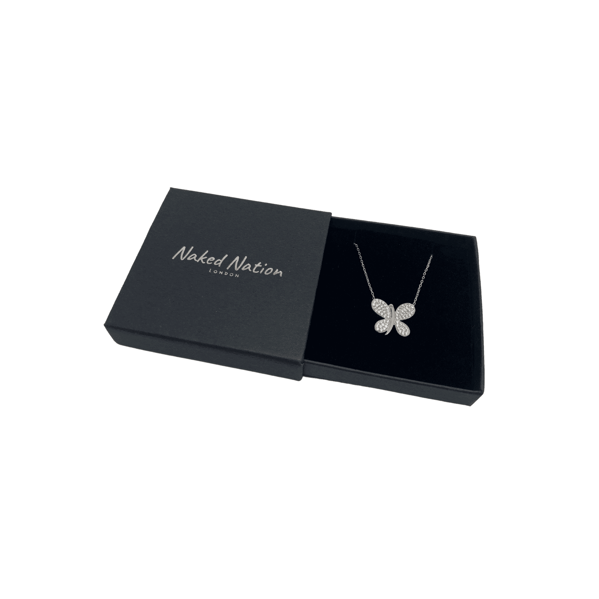 Sterling Silver Dragonfly Necklace by Naked Nation - Naked Nation UK