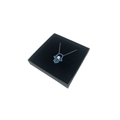 Sterling Silver Mediterranean Hamsa Hand and Turkish Eye (Evil Eye) Pendant - Naked Nation UK