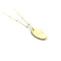 Sterling Silver Necklace. Silver, Rose Gold and Gold beaded necklace - Naked Nation UK
