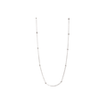 Sterling Silver Necklace. Silver, Rose Gold and Gold beaded necklace - Naked Nation UK