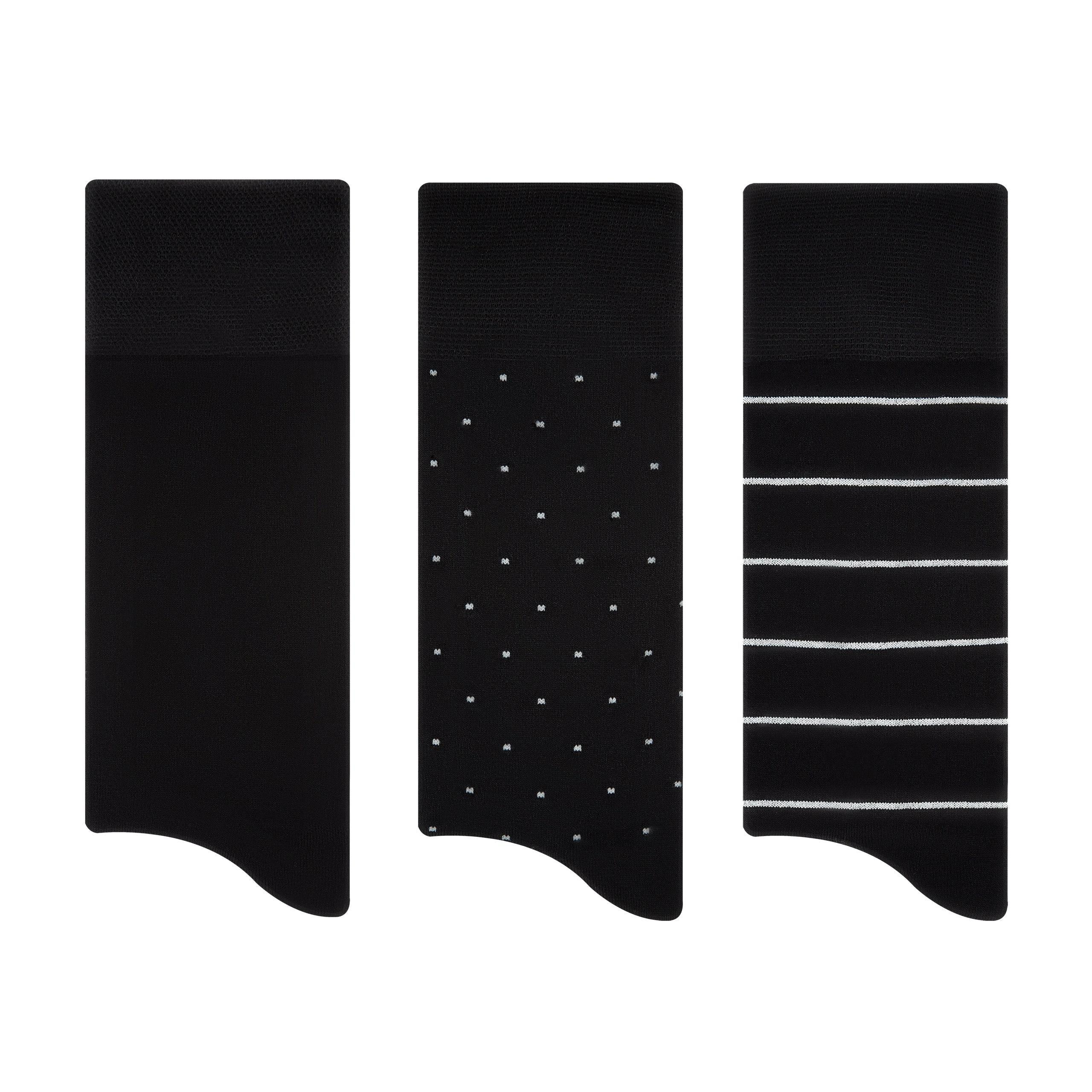 Bamboo Socks, 3 Pairs Super Soft Crew Socks - Naked Nation UK