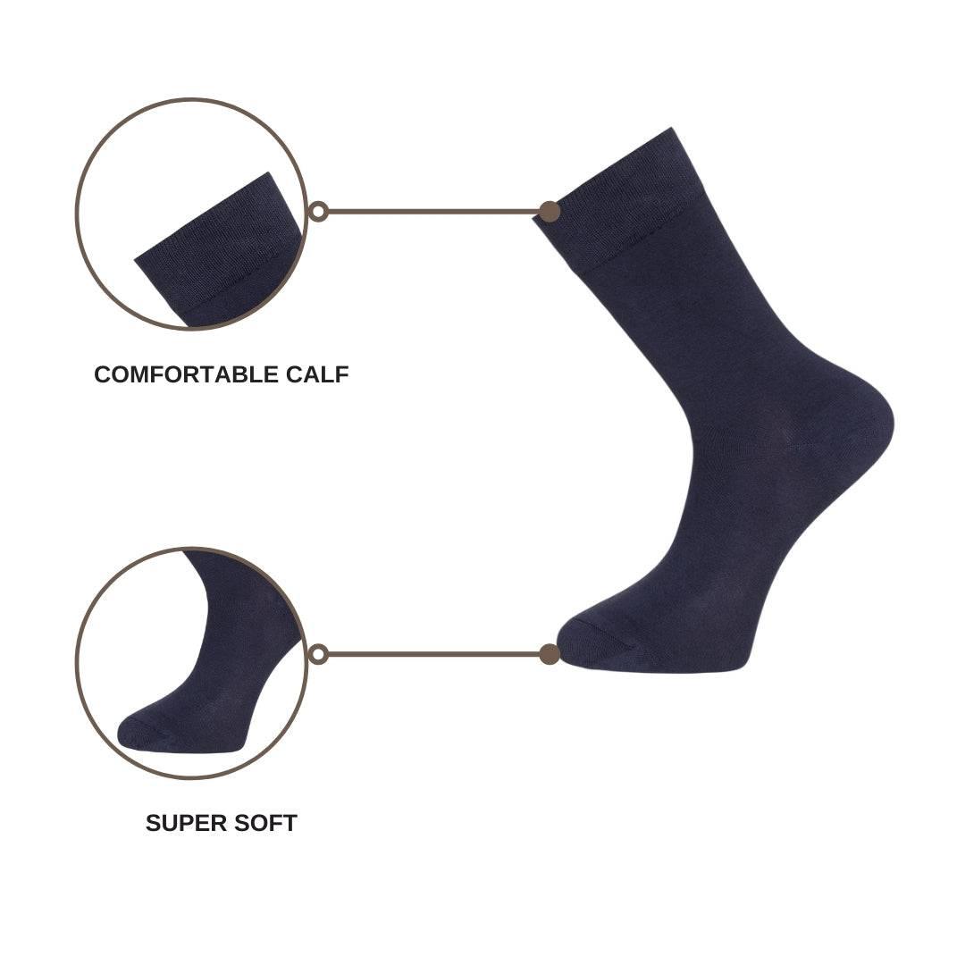 Comfortable Calf Cotton Socks - Naked Nation UK