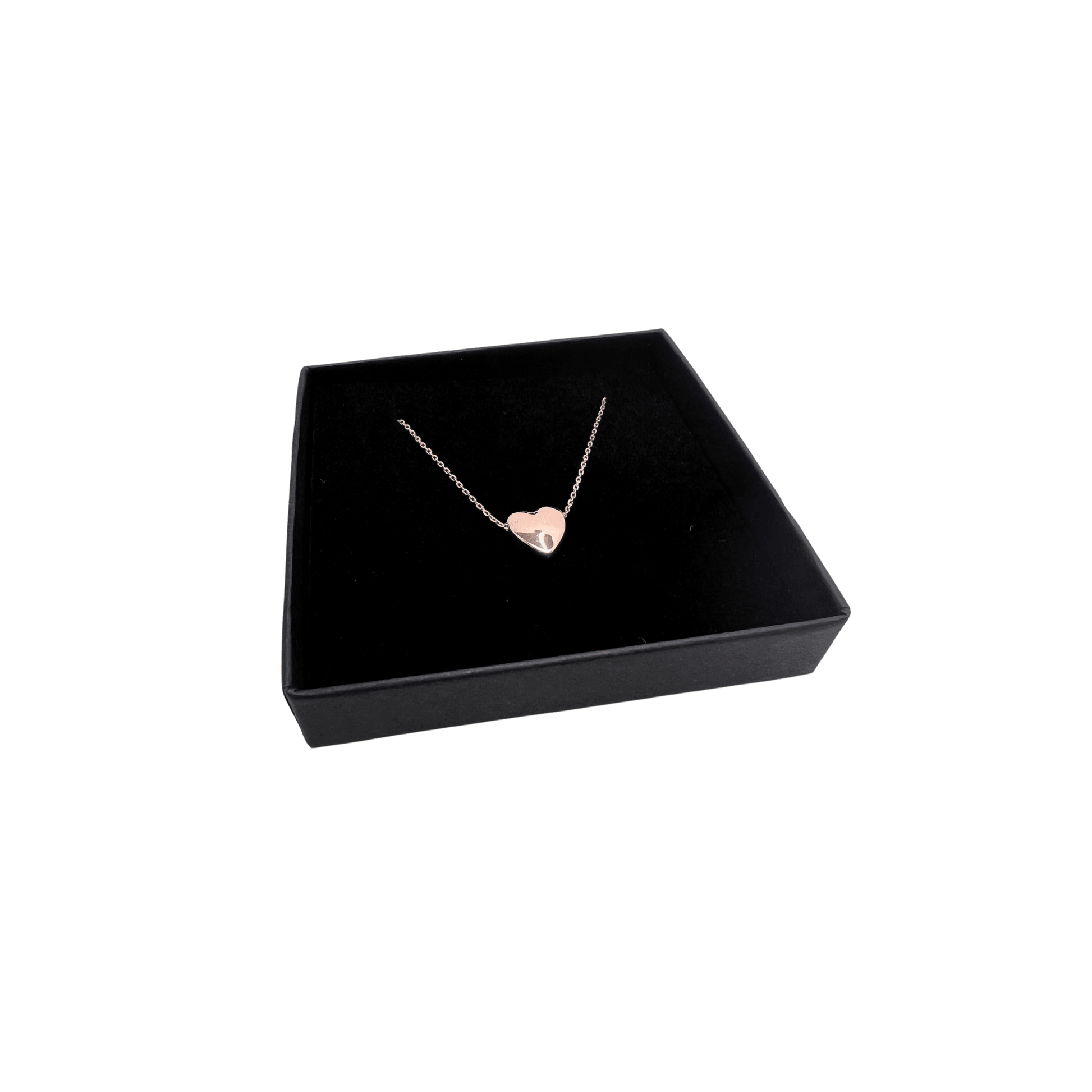 Dainty Naked Nation sterling silver Heart Pendant necklace - Naked Nation UK