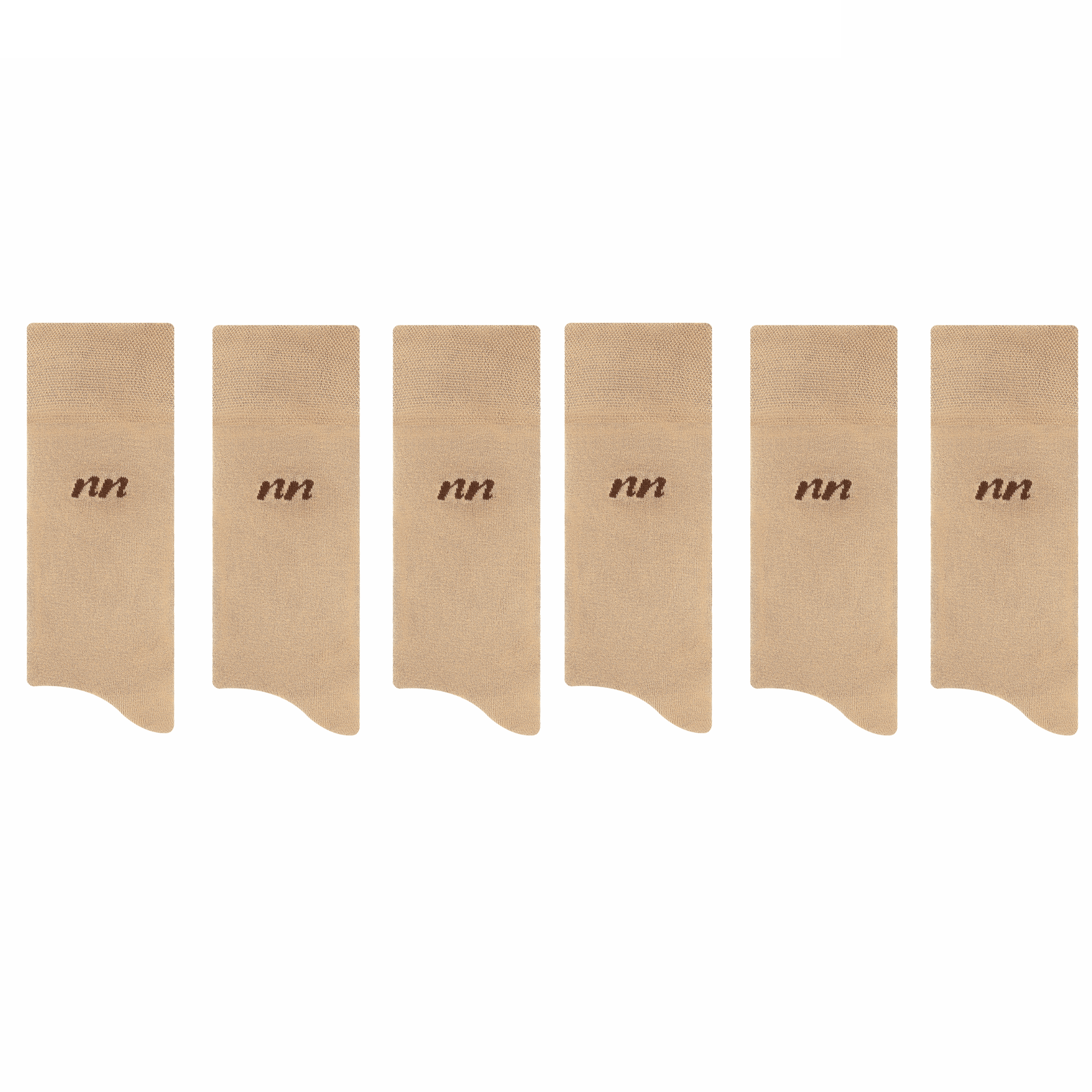 Luxurious Soft Top Crew Bamboo Socks, 6 Pairs - Naked Nation UK