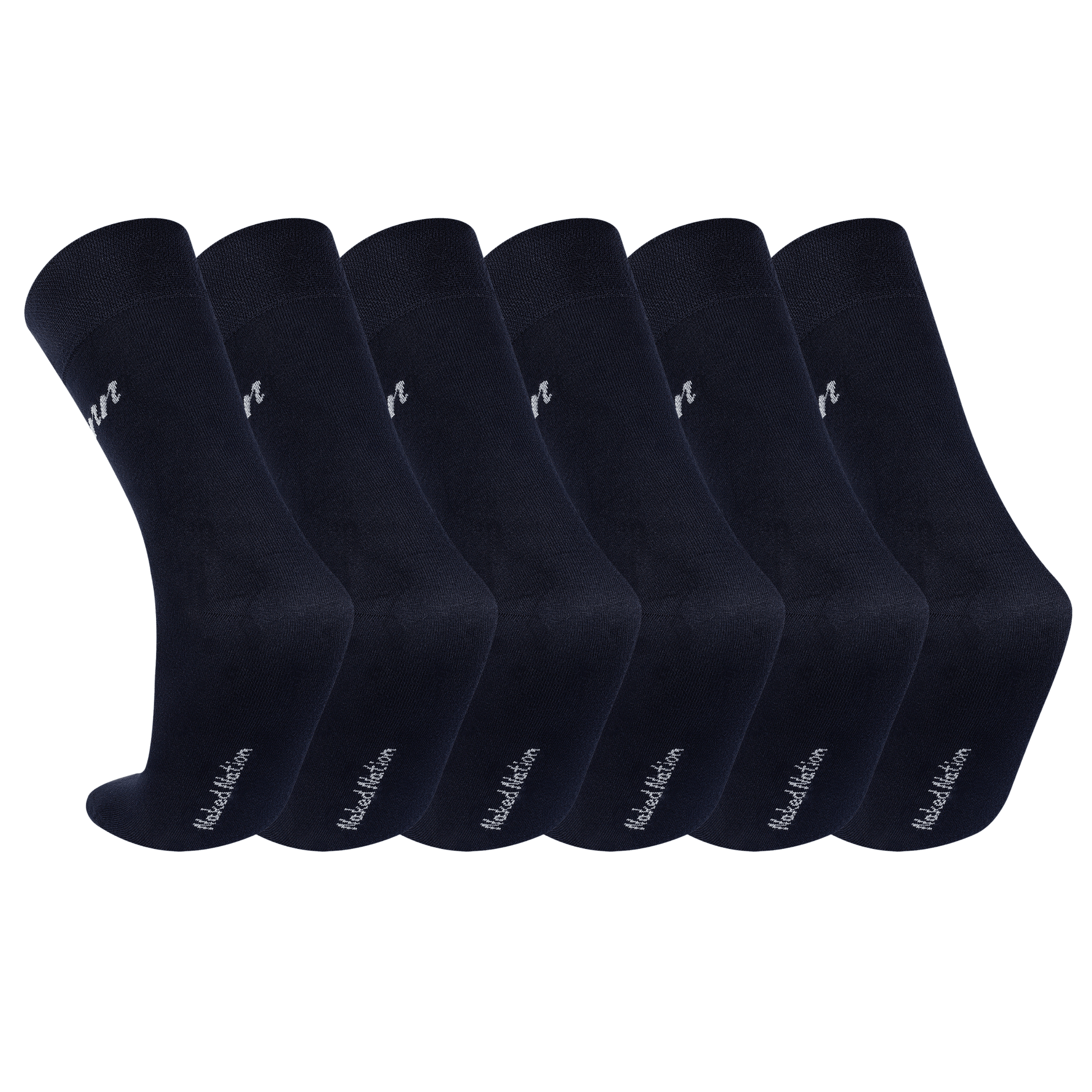 Luxurious Soft Top Crew Bamboo Socks, 6 Pairs - Naked Nation UK