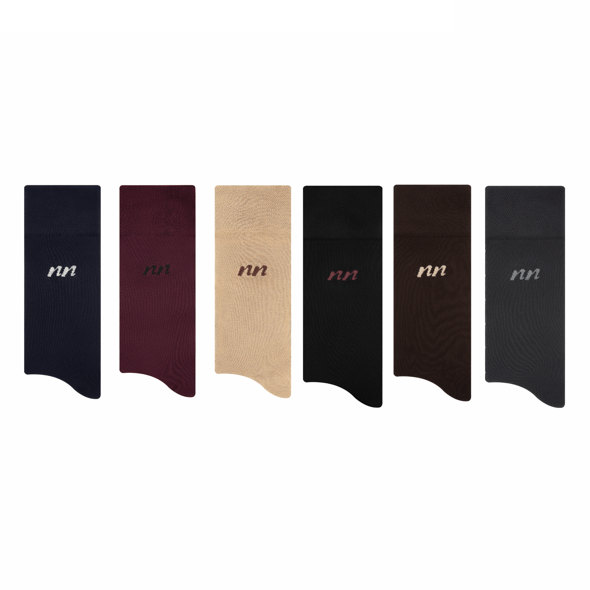 Luxurious Soft Top Crew Bamboo Socks, 6 Pairs - Naked Nation UK