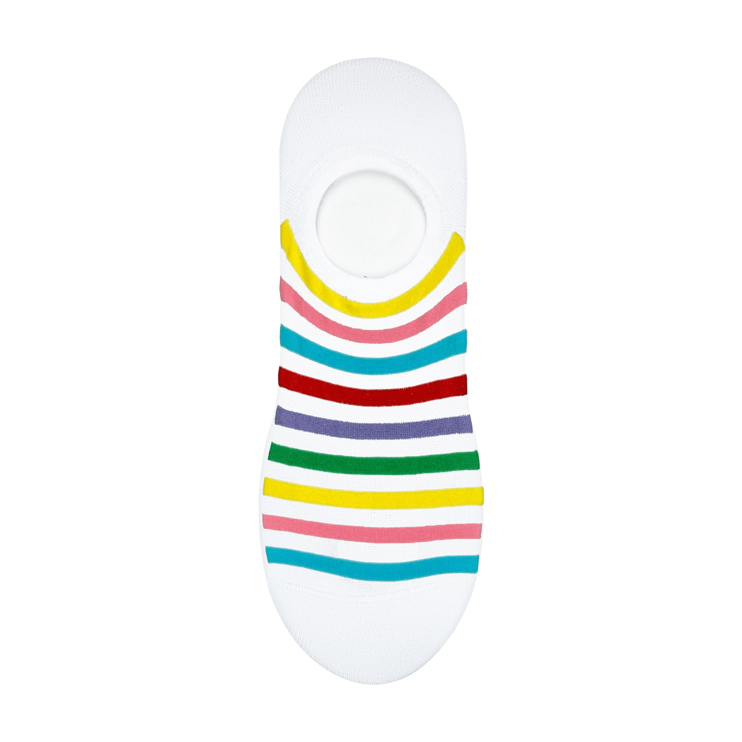 No Show Bamboo Trainer Socks, 6 Pairs Non-Slip Sport Socks - Naked Nation UK