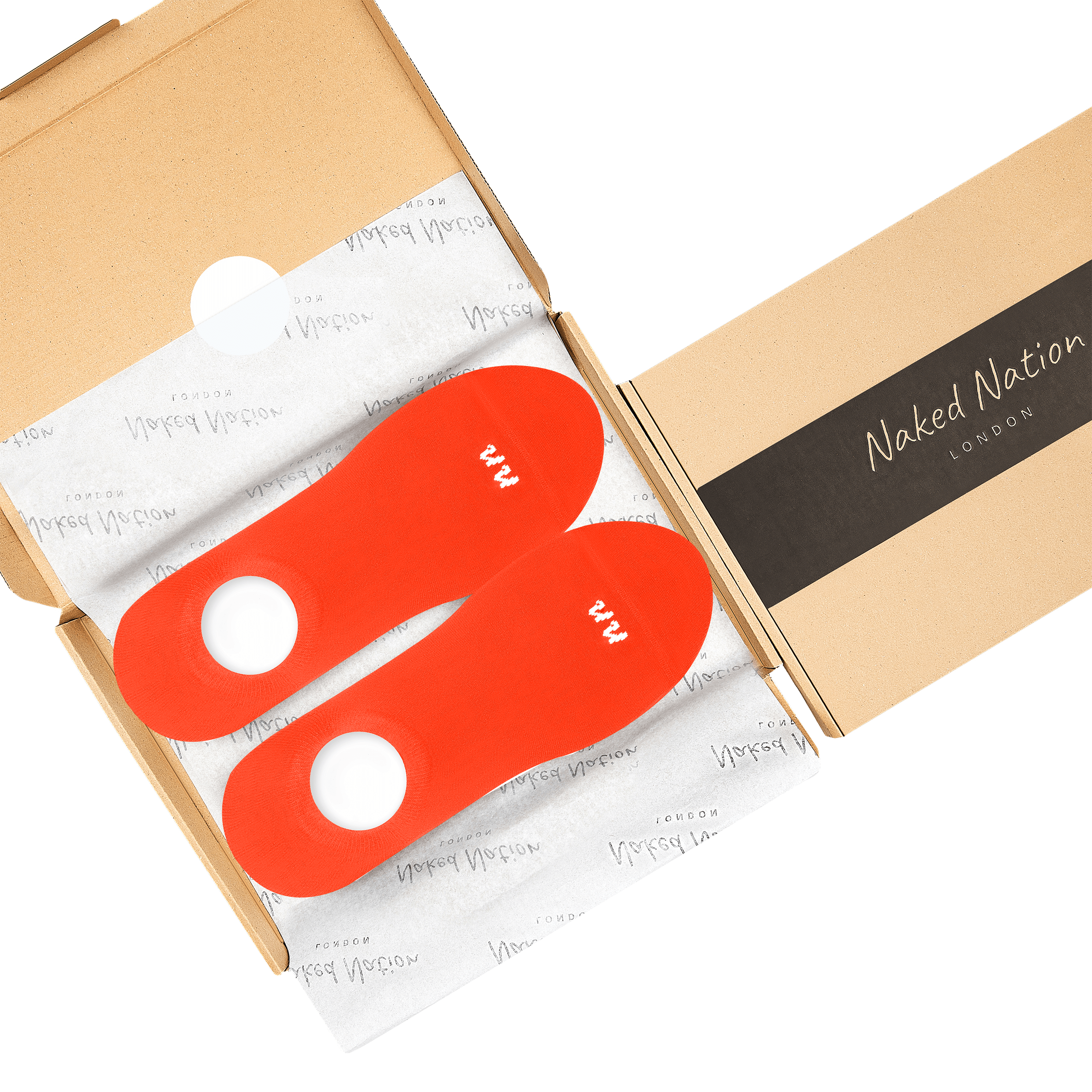 No Show Bamboo Trainer Socks, 6 Pairs Non-Slip Sport Socks - Naked Nation UK