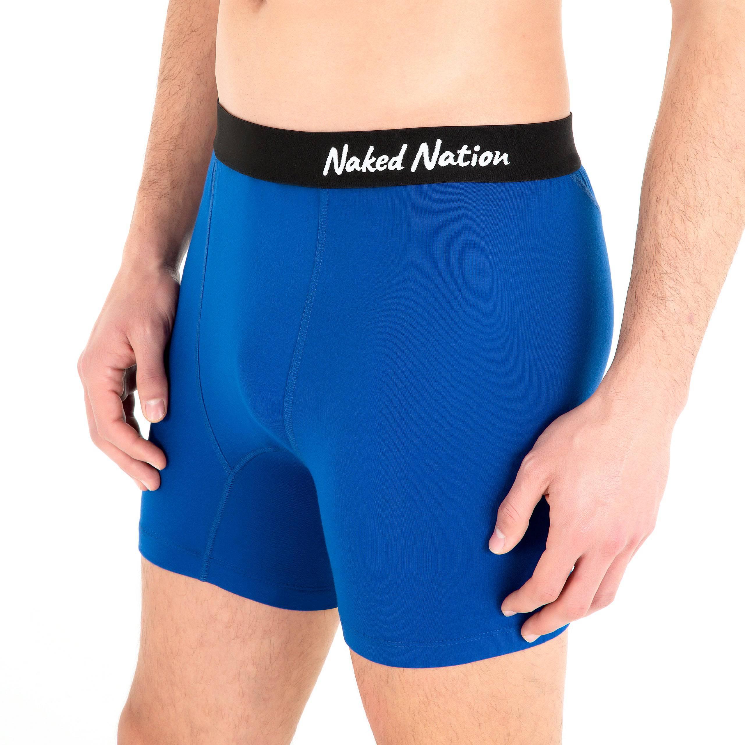 Set of Bamboo Boxers + 2 Pairs of Bamboo Socks for Men - Naked Nation UK