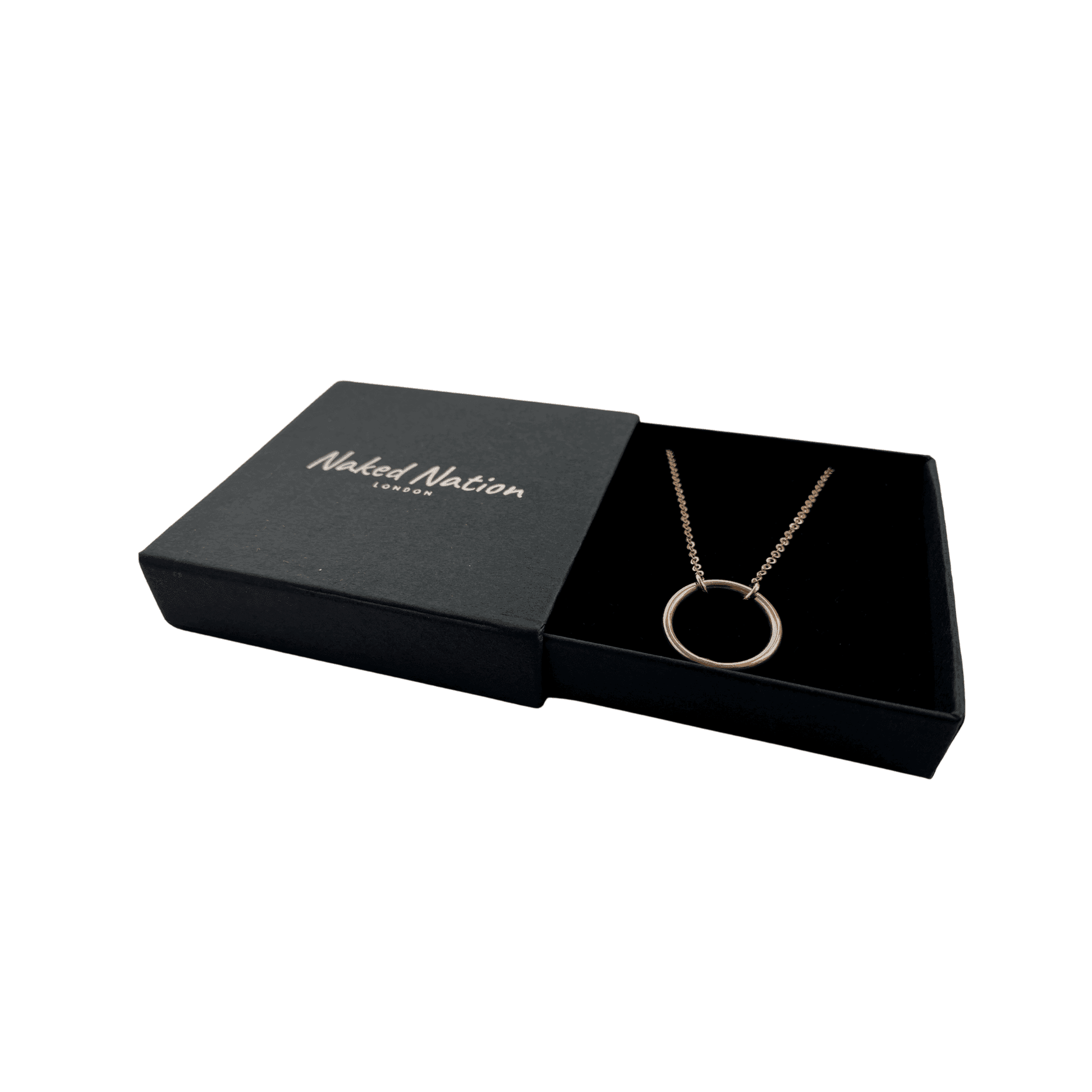 Simple ring necklace online
