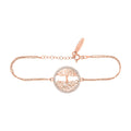 Tree of Life Rose Gold with Crystals, Sterling Silver & Family tree Bracelet - Naked Nation UK